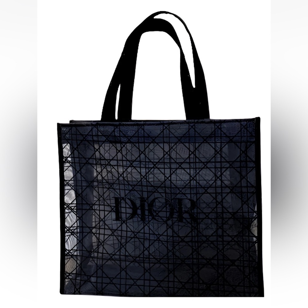 Dior limited edition Black mesh Tote Bag new - Picture 4 of 10